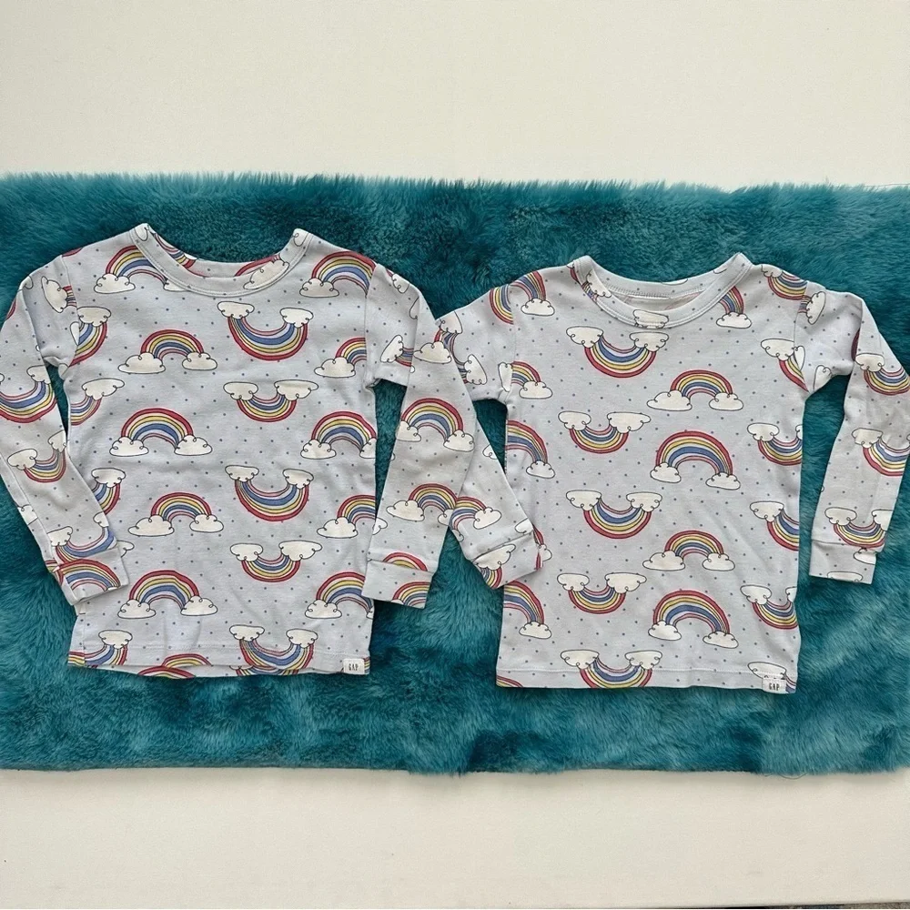 Gap Toddler Girl Long Sleeve Paiama Tops Size 4 Years